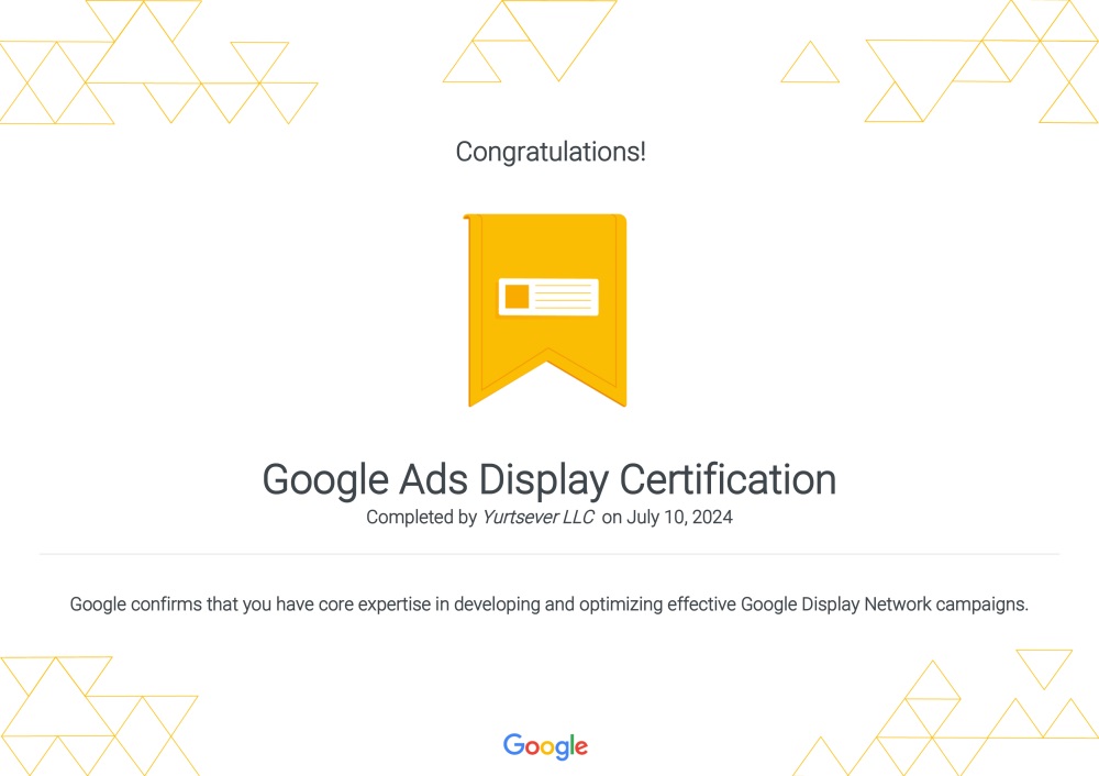 Google Certificates