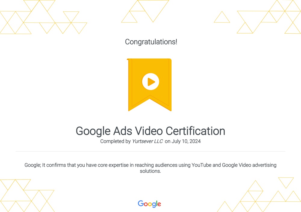 Google Certificates